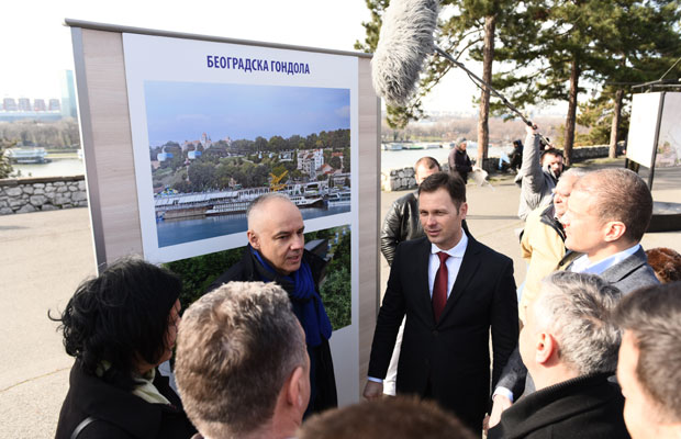 Гондолом од Ушћа све до Калемегдана